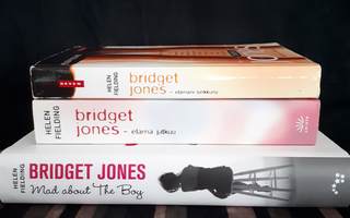 Bridge Jones kirjat, 3 kpl, Helen Fielding
