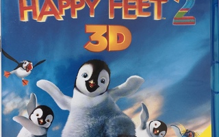Happy feet 2 blu-ray 3D ja bluray