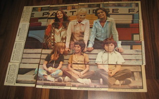 The Partridge Family kuvat 1971 ja Rod Stewart juliste