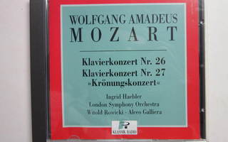 Mozart : Pianokonsertot no 26 ja 27 - CD