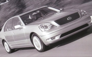 2000 Lexus LS 430 esite - KUIN UUSI - 16 sivua