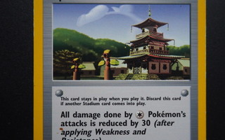 Pokemon kortti Sprout Tower Neo genesis 1st edition