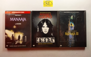 (SL) 3 DVD) Manaaja - 1-3 (SUOMIKANNET)