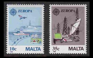 Malta 794-5 ** Europa (1988)