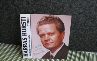 Harras Hursti:Tenori-Äänitteitä 50 v. ajalta  cd(Nimmarit)