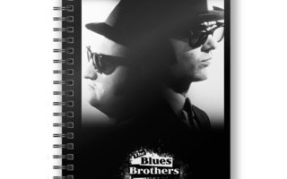 BLUES BROTHERS JAKE AND ELWOOD SPIRAL NOTEBOOK	(66 451)	ruut