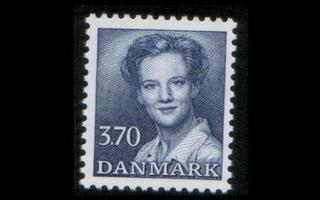 Tanska 795 ** MargretheI 3,70 kr sininen (1984)