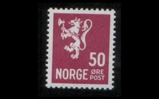 Norja 229 ** Leijona 50 öre (1940)