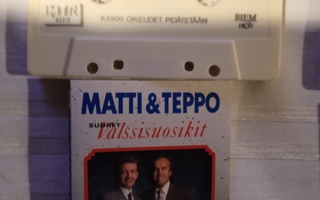 C-KASETTI: MATTI JA TEPPO : SUURET VALSSISUOSIKIT