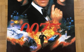 Vanha elokuvajuliste: 007 ja kultainen silmä