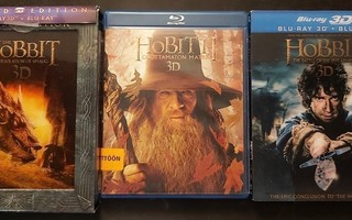 Hobitti trilogia 3d