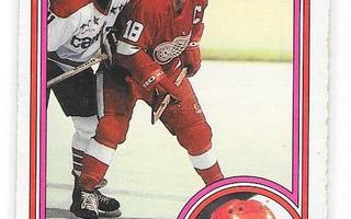 1984-85 OPC #54 Danny Gare Detroit Red Wings