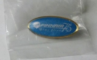 Finnair 75 pinssi