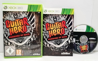 Xbox 360 - Guitar Hero Warriors of Rock