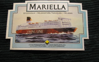 Viking Line. Mariella. Tarra