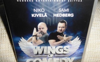 Wings of Comedy (Niko Kivelä & Sami Hedberg) DVD (muoveissa)