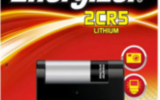 Valokuvausparisto Energizer  2CR5 6 V lithium