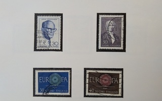 1960 Suomi postimerkki 7 kpl