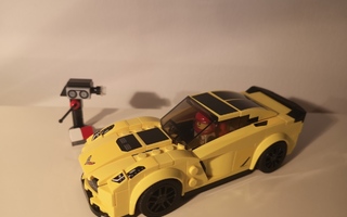 LEGO SPEED CHAMPION 75870 Chevrolet Corvette Z06 (Kerava)