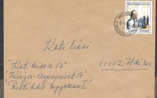 Postilähetys - P.Ruotsalainen (LAPE 811) Hki 13.9.1977