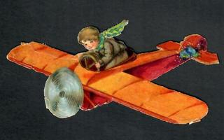 Wanha - Poika ajaa vanhaa lentokonetta 2 - 1900-luvun alku