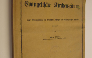 Herm. Mebner : Neue Evangelische Kirchenzeitung 1867 : Au...