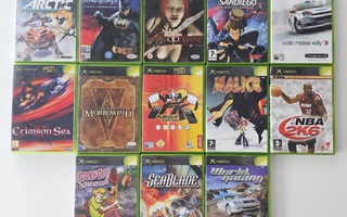 13 Xbox-peliä, harvinaisempia (PAL)
