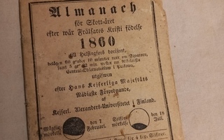 almanack 1860