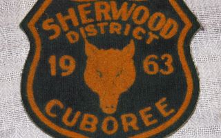 Sherwood District 1963 Cuboree -merkki