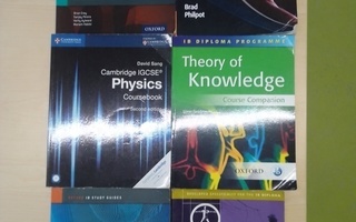 Textbooks in English (5 - 7 euro / book)