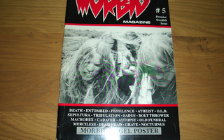 MORBID MAGAZINE #5 - thrash death metal fanzine 1990