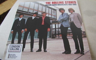 Rolling Stones British radio broadcasts 63-65 lp väri nroitu