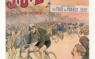 Mainos Louvet-polkupyörä (postikortti)