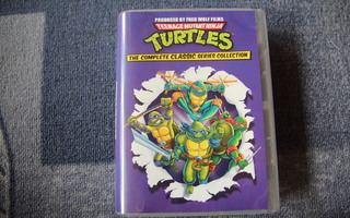 Turtles DVD [Koko sarja, kaikki jaksot, 73h materiaalia]