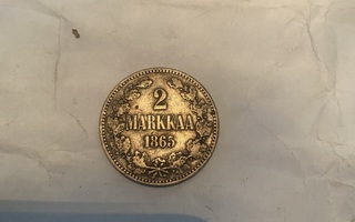 2 MARKKAA 1865