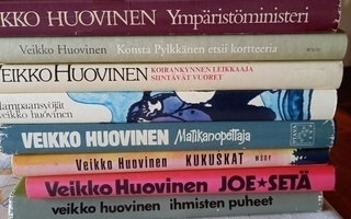 10 kpl veikko huovisen kirjaa