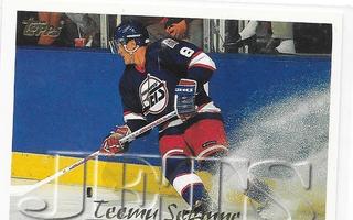 1995-96 Topps #195 Teemu Selänne Winnipeg Jets