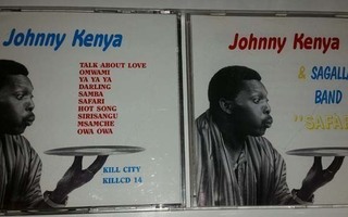 JOHNNY KENYA & SAGALLA BAND - Safari CD uusi
