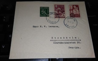 Lohja - Ruotsi kuori 1948 PK450/19