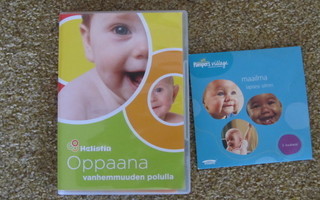 DVD Oppaana vanhemmuuden polulla + VCDHD Lapsen kehitys !