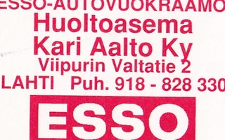 Lahti, Kari Aalto Ky, ESSO   b427