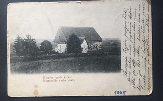 Messukylä vanha kirkko 1905