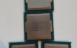 4kpl i5-6400T prosessoreja kaikki kerralla