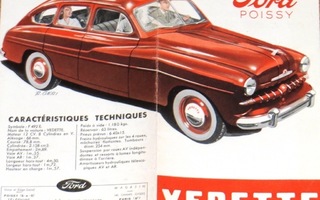 1949 Ford Vedette V8 esite - KUIN UUSI