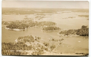 Turku Turun saaristoa Karhumäen ilmakuva 11872, kulk. 1962