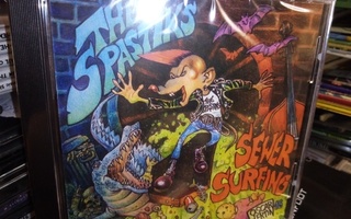 CD THE SPASTIKS :  SEWER SURFING (UUSI)