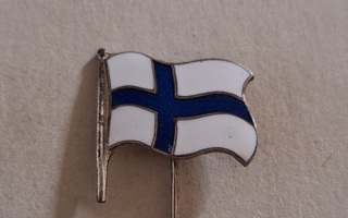 SUOMI LIPPU NEULAMERKKI