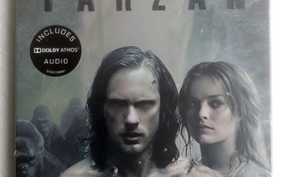 Tarzanin Legenda steelbook (Blu-ray, uusi)