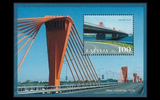 Latvia 766BL28 ** Silta (2009)