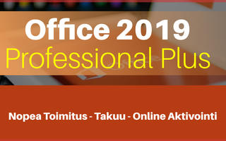 Office 2019 Professional Plus Aito Lisenssi